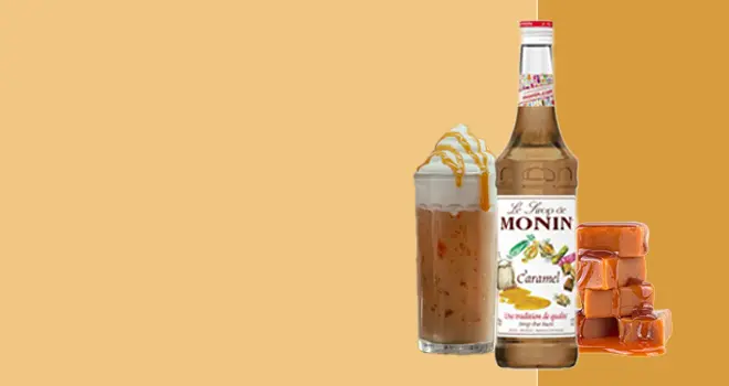 Monin Syrup Caramel 700ML ราคาพิเศษ 330บ. 