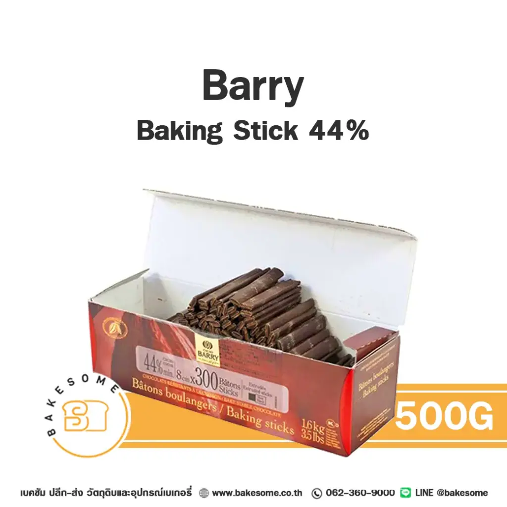 BARRY Chocolate Bar 44% 500G