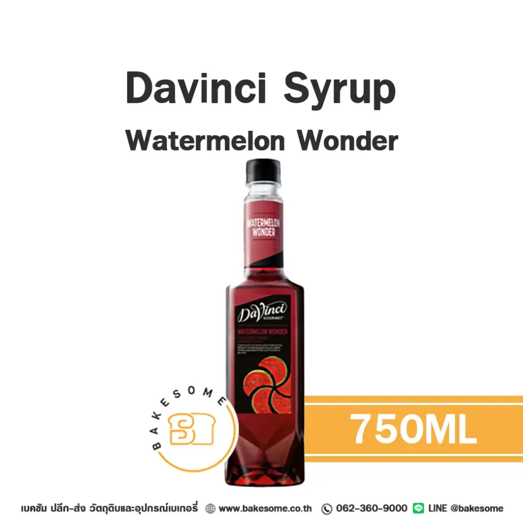 DAVINCI Syrup Watermelon Wonder 750ML