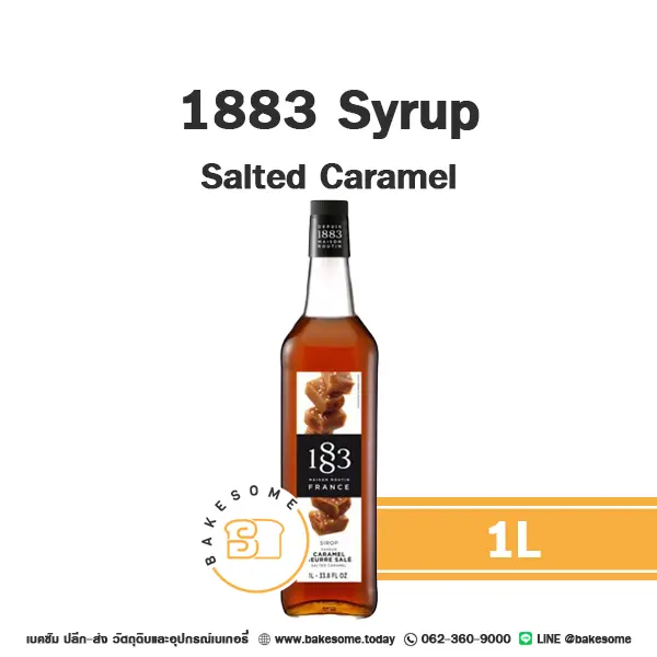 1883 Syrup Salted Caramel 1L