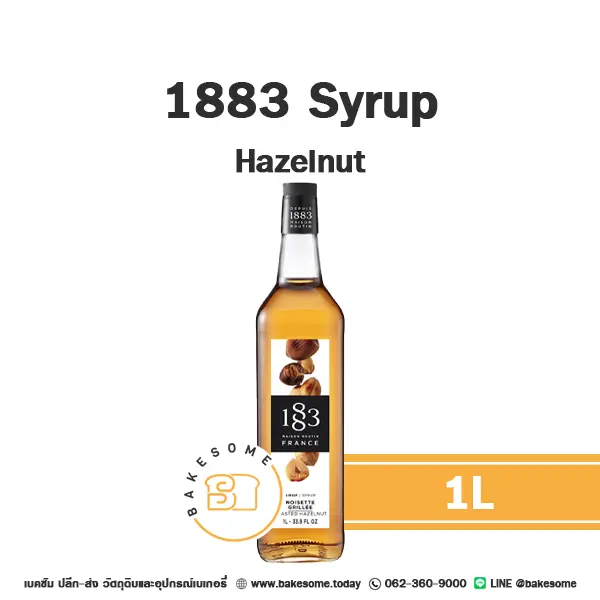1883 Syrup Hazelnut 1L