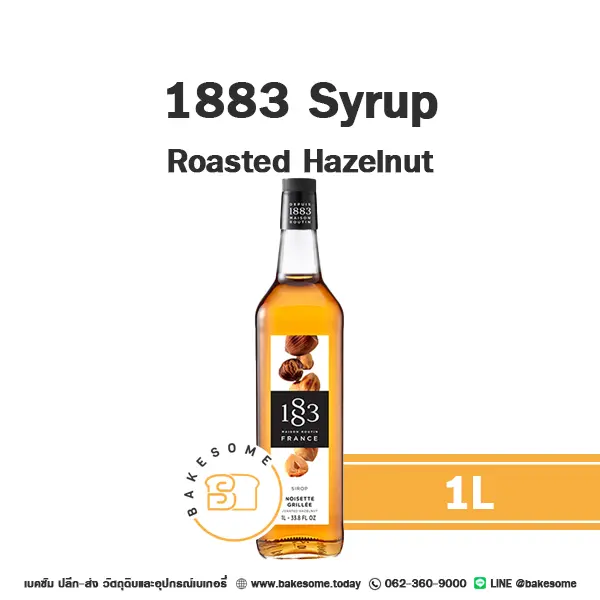 1883 Syrup Roasted Hazelnut 1L