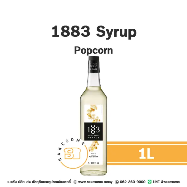 1883 Syrup Popcorn 1L