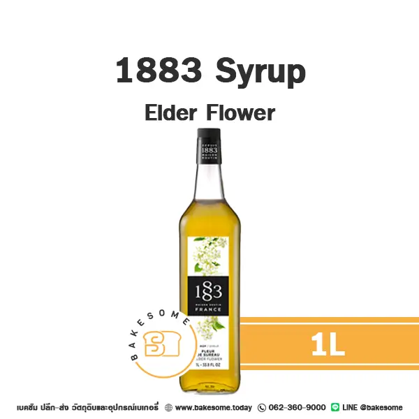 1883 Syrup Elder Flower 1L