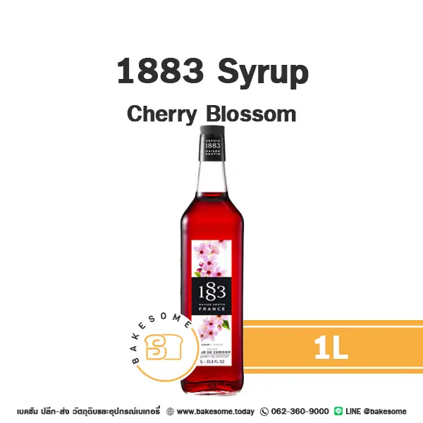 1883 Syrup Cherry Blossom 1L