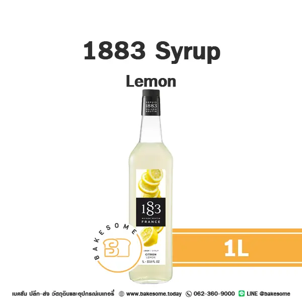 1883 Syrup Lemon 1L