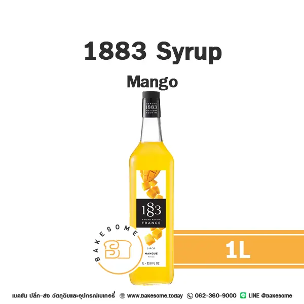 1883 Syrup Mango 1L