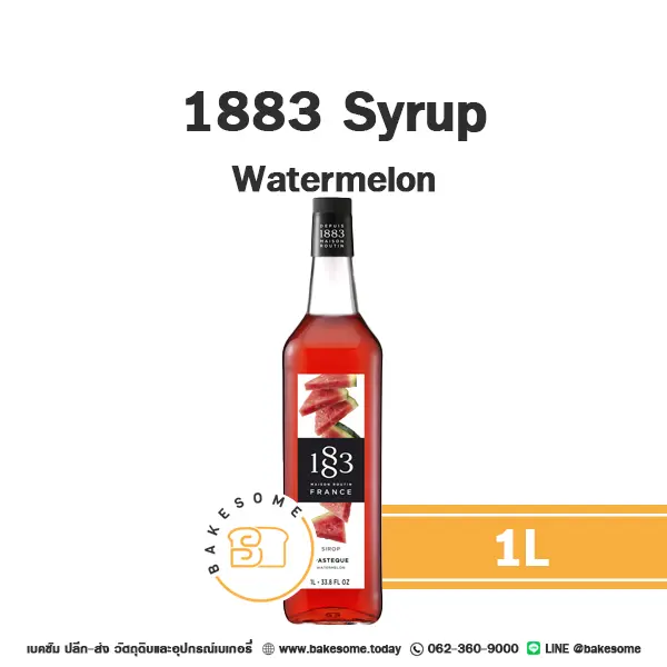 1883 Syrup Watermelon 1L