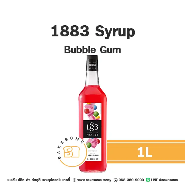 1883 Syrup Bubble Gum 1L