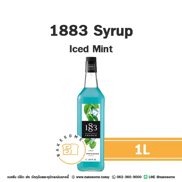 1883 Syrup Iced Mint 1L