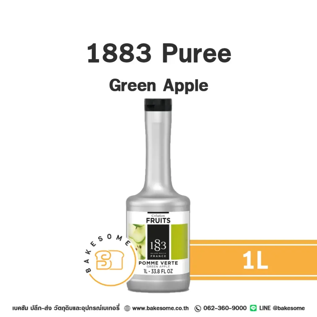 1883 Puree Green Apple 1L