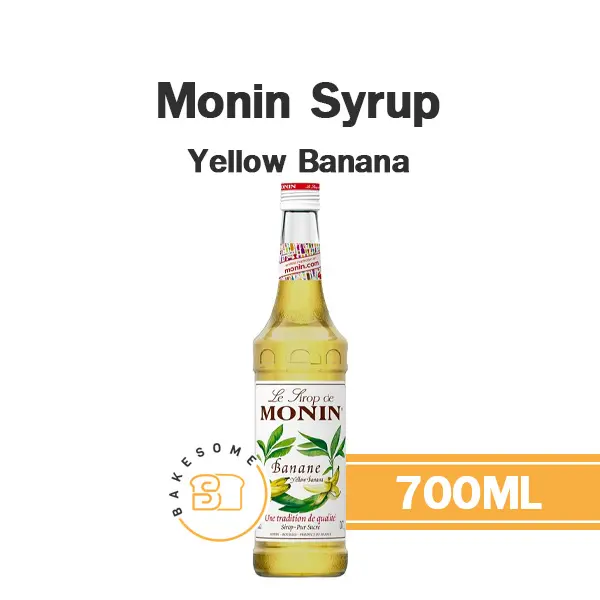 MONIN Syrup Yellow Banana 700ML