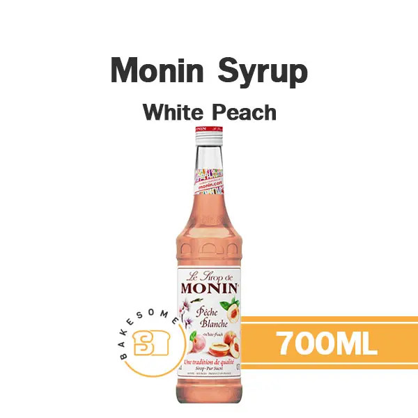 MONIN Syrup White Peach 700ML