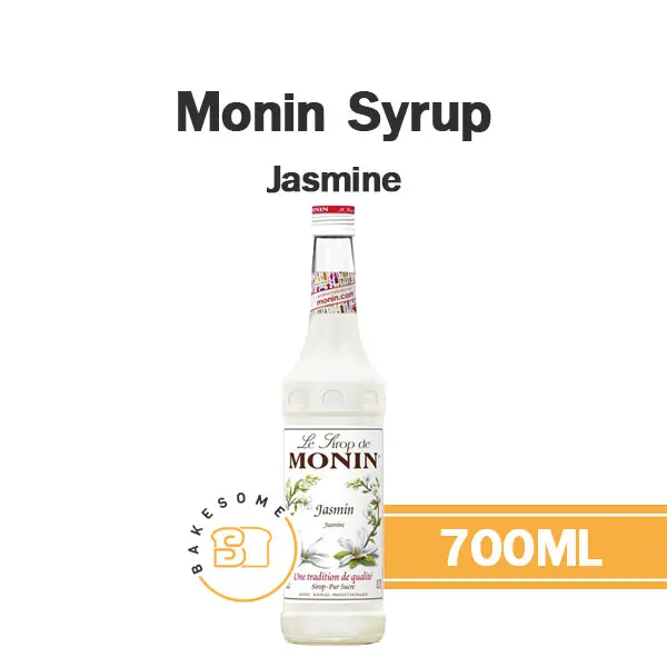 ไซรัป MONIN Syrup Jasmine 700 มล. (โมนิน) สำหรับกาแฟ ชา และเครื่องดื่ม