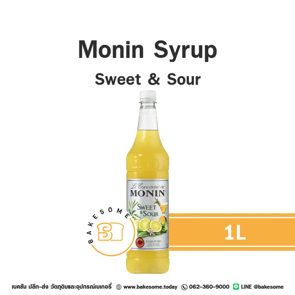 MONIN Syrup Sweet&Sour 1L