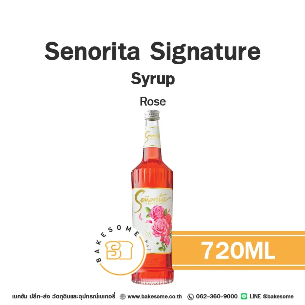 SENORITA Signature Syrup Rose 720ML