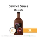 ซอส DAVINCI Sauce Chocolate 2 ลิตร (ดาวินชี่) สำหรับเครื่องดื่มและท็อปปิ้งขนม