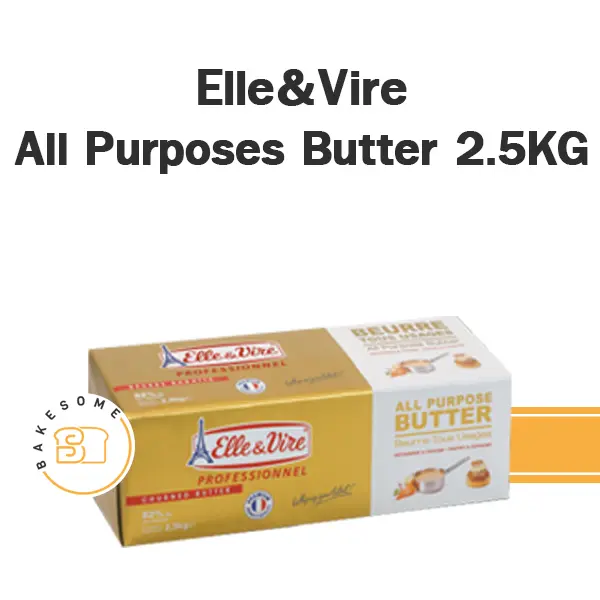 ELLE & VIRE Butter Unsalted 2.5KG