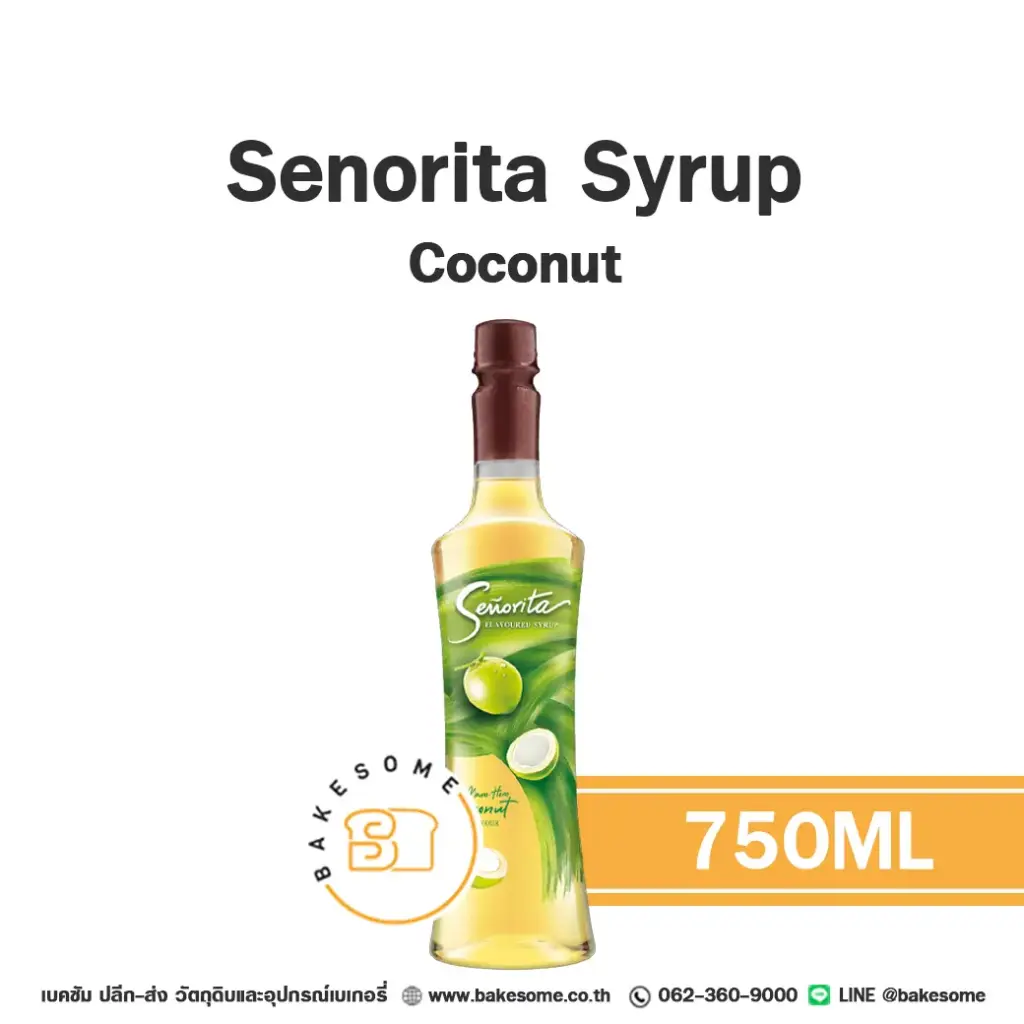 SENORITA Syrup Coconut 750ML