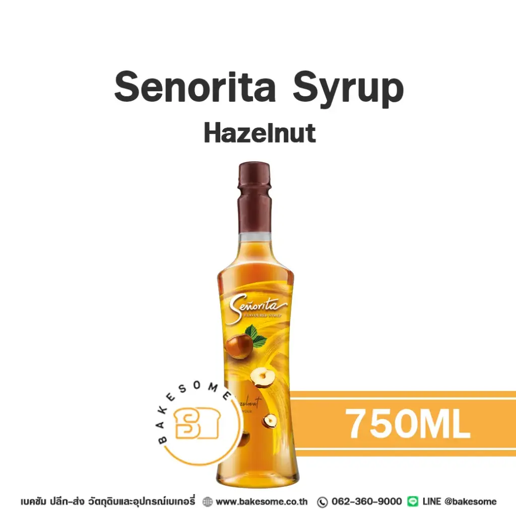 SENORITA Syrup Hazelnut 750ML
