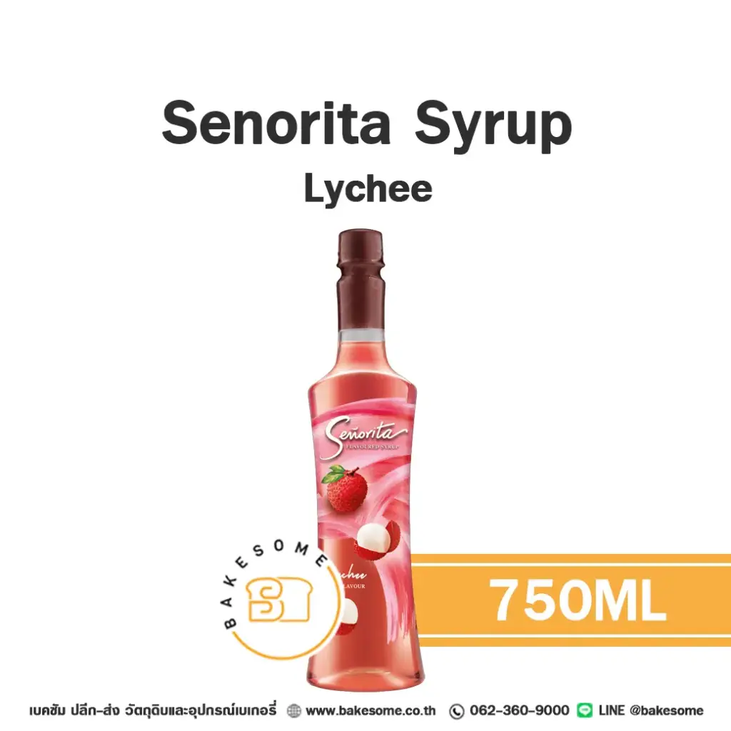 SENORITA Syrup Lychee 750ML