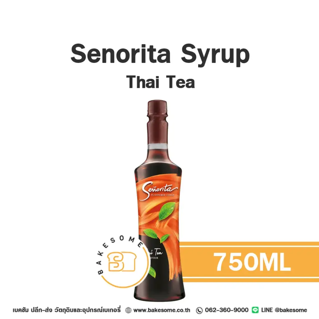 SENORITA Syrup Thai Tea 750ML