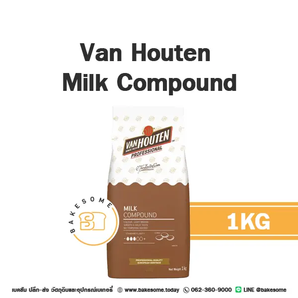 VAN HOUTEN Milk Compound 1KG