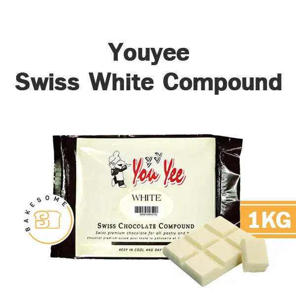 YOUYEE Swiss White Chocolate Compound 1KG