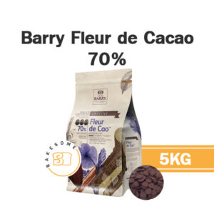 Barry Fleur de Cacao Dark Chocolate 70% 5KG