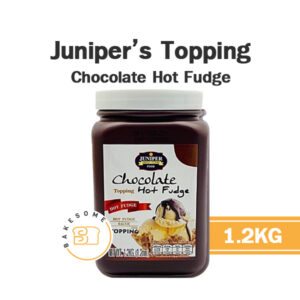 JUNIPER Chocolate Hot Fudge Topping จูนิเปอร์ ช็อคโกแลต ฮอต ฟัดจ์ ท้อปปิ้ง 1.2KG