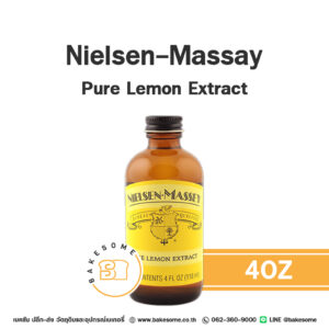 NIELSEN-MASSEY Pure Lemon Extract 4OZ (118ML)