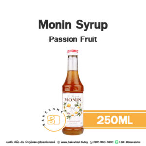 MONIN Syrup Passion Fruit โมนิน ไซรัป เสาวรส 250ML