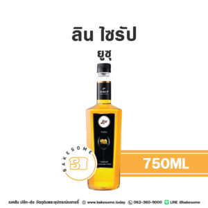 ลิน ไซรัป ยูซุ Lin Syrup Yuzu 750ML