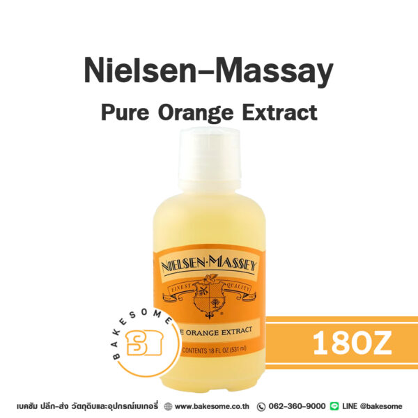 NIELSEN-MASSEY Pure Orange Extract 18OZ (531ML)