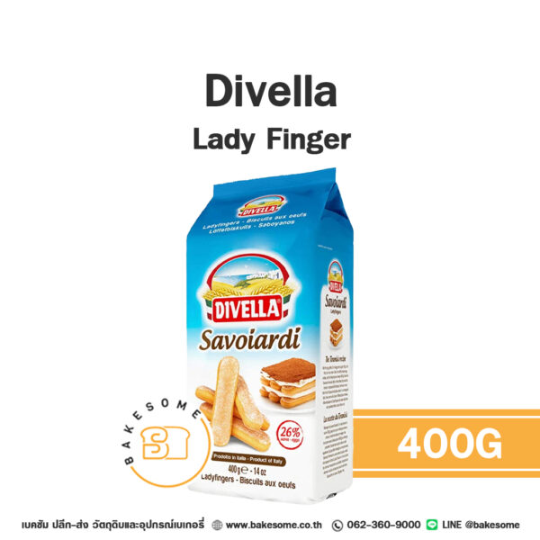 DIVELLA Lady Fingers ดิเวลล่า เลดี้ ฟิงเกอร์ส 400G