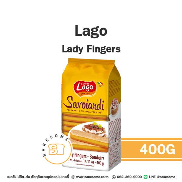 LAGO Lady Fingers ลาโก้ เลดี้ ฟิงเกอร์ส 400G