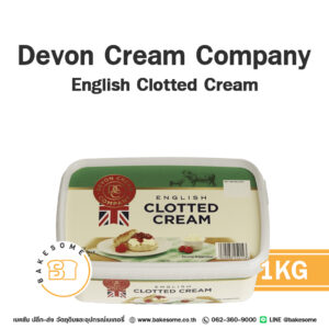 The Devon Cream Company English Clotted Cream 1KG